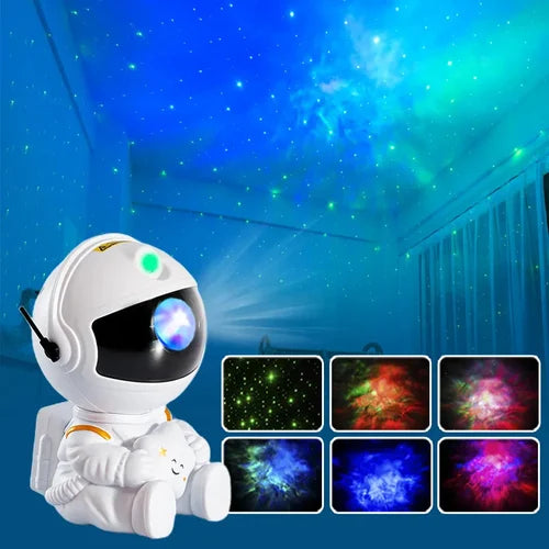 Astronaut Galaxy Star Projector Night Light Starry Sky LED Lamp